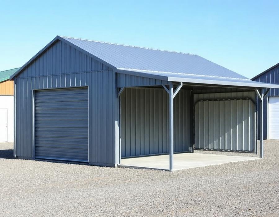 Combo Buildings metal buildings